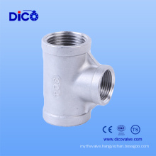 Made in China Casting Stainless Steel 3 Way Connector